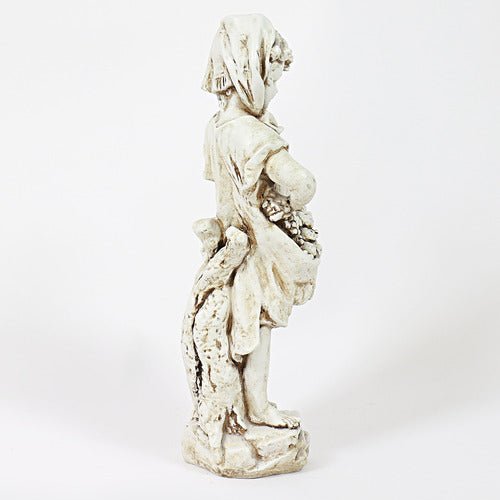 Peasant Girl Statue (16 - Inch)