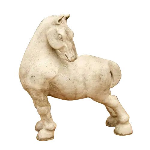 Peking Horse Garden Statue (16 - Inch)