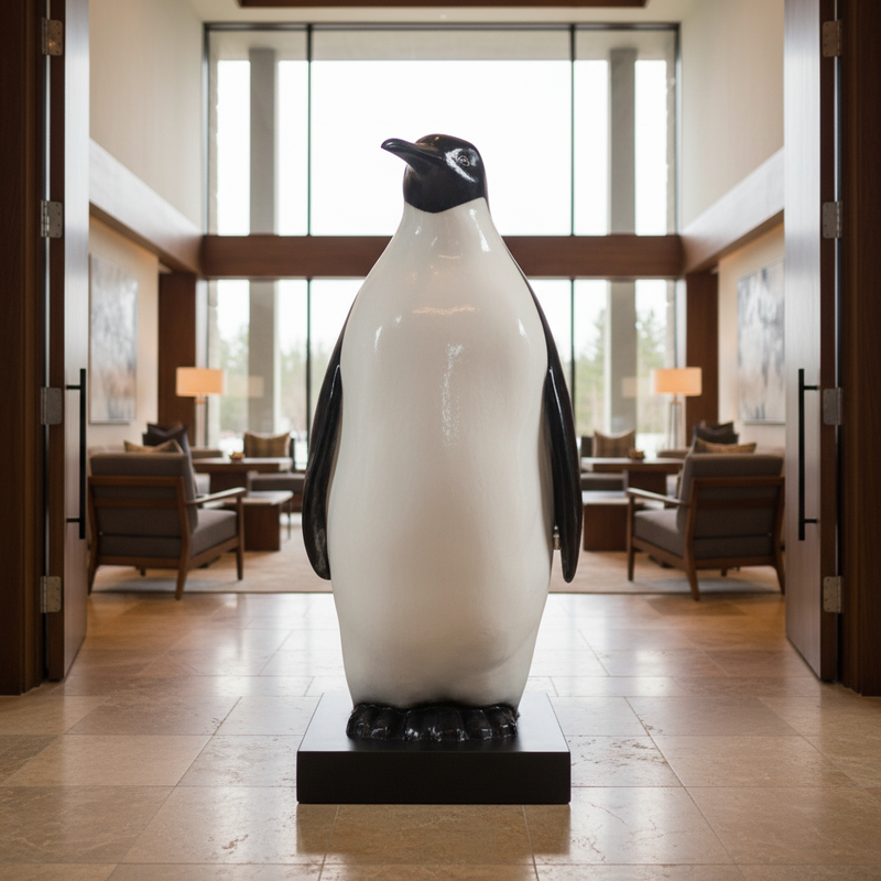 Penguin Garden Statue (72-Inch)