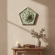 Penta Medallion Outdoor Plaque (14.0 - Inch)