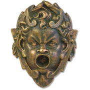 Perche Face Statue (8 - Inch) Side View