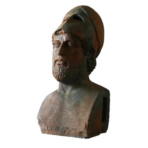 Pericles Bust Display Decor (23 - Inch) Side View