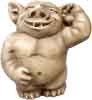 Picc A Dilly Bum Statue (3 - Inch)