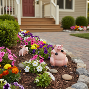 Pig Garden Statue (21-Inch)