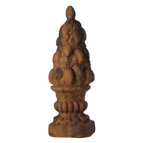 Pinecone Topiary Outdoor Statue (25 - Inch)