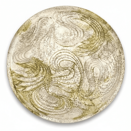 Plate Of Ribbons (22.0 - Inch) Side View