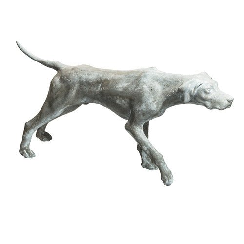 Pointer Spaniel Dog Garden Statue (51 - Inch) Side View