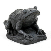 Pond Frog Garden Statue (5 - Inch) Side View