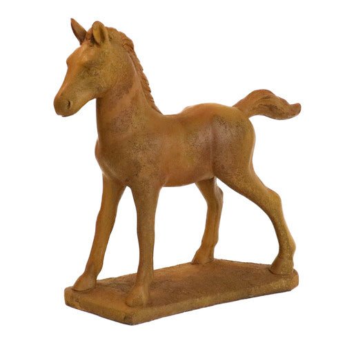 Pony Garden Statue (35 - Inch) Different Angle