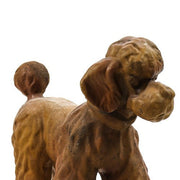 Poodle Dog Garden Statue (16 - Inch) Other Angle