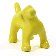 Pop Art Dog Garden Statue (9 - Inch) Side View