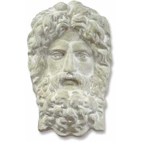 Poseidon Greek Garden Plaque (8.0 - Inch)