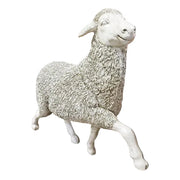 Prancing Sheep Garden Statue (41-Inch)