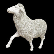 Prancing Sheep Garden Statue (41-Inch)