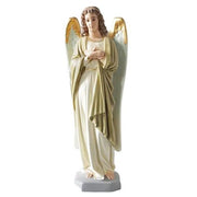 Prayer Angel Outdoor Statue (26 - Inch) Side View