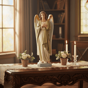 Prayer Angel Outdoor Statue (26-Inch)
