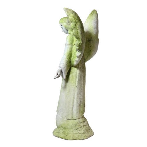 Prayer Angel Outdoor Statue (38 - Inch) Different Angle