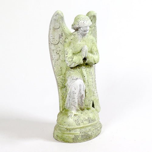 Prayer Angel St. Anne Outdoor Statue (21 - Inch) Side View