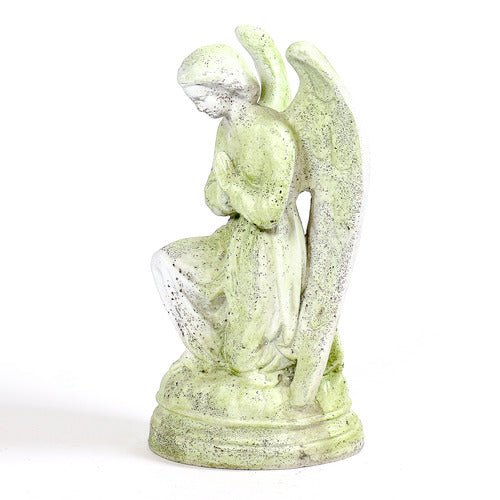 Prayer Angel St. Anne Outdoor Statue (21 - Inch) Different Angle