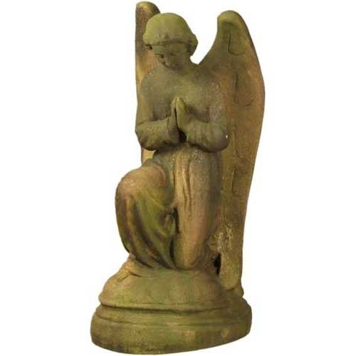 Prayer Angel St. Anne Outdoor Statue (21 - Inch) Additional Angle