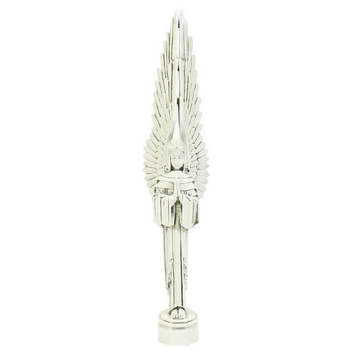Praying Angel with Large Wings Outdoor Statue (27-Inch)