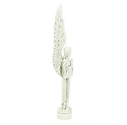 Praying Angel with Large Wings Outdoor Statue (27-Inch)