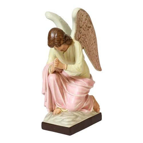 Praying Church Angel Outdoor Statue (28 - Inch) Side View