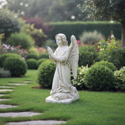 Praying Winged Angel Outdoor Statue (39 - Inch)
