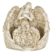 Protective Angel over Nativity Scene Outdoor Statue (20-Inch)