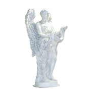 Protective Winged Angel on Base Outdoor Statue (108-Inch)