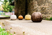 Pumpkin Garden Statue (14 - Inch) Side View