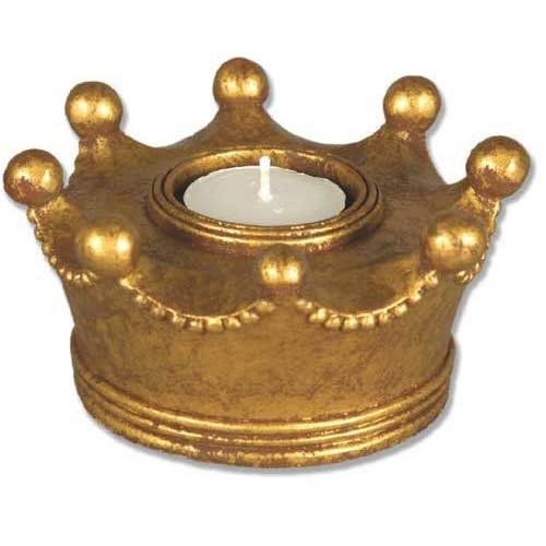 Queen Crown Candleholder Religious Statue (3 - Inch)