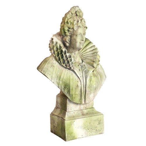 Queen Elizabeth Bust Display Decor (46 - Inch) Side View