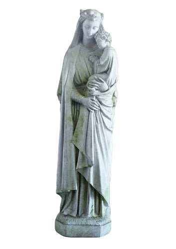 Queen Mary with Child Religious Statue (25 - Inch)
