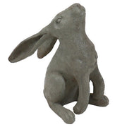 Rabbit Garden Statue (13.64 - Inch) Side View