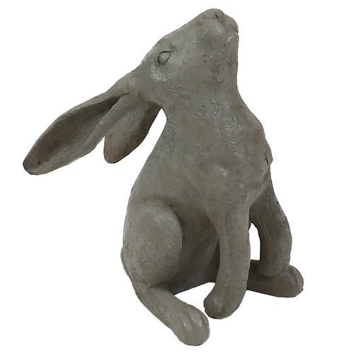 Rabbit Garden Statue (13.64 - Inch) Side View