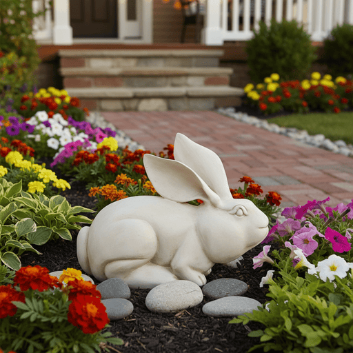Rabbit Garden Statue (21-Inch)