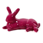 Rabbit Garden Statue (8 - Inch) Side View