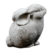 Rabbit Garden Statue (8 - Inch) Side View