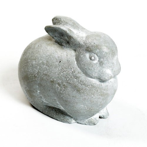 Rabbit Garden Statue (9 - Inch) Angled View