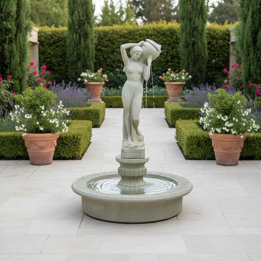 Rebecca at the Well Fountain (62 - Inch) Side Angle