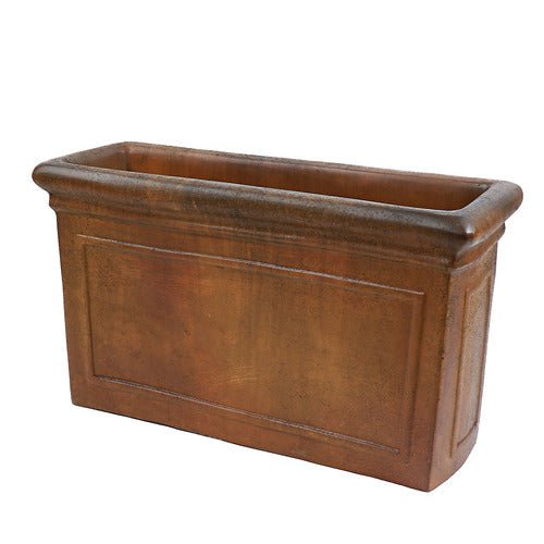 Rectangular panel planter (20 - Inch) Side Angle