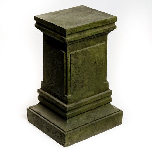 Rectangular Pedestal Sm Statue (24 - Inch) Side Angle