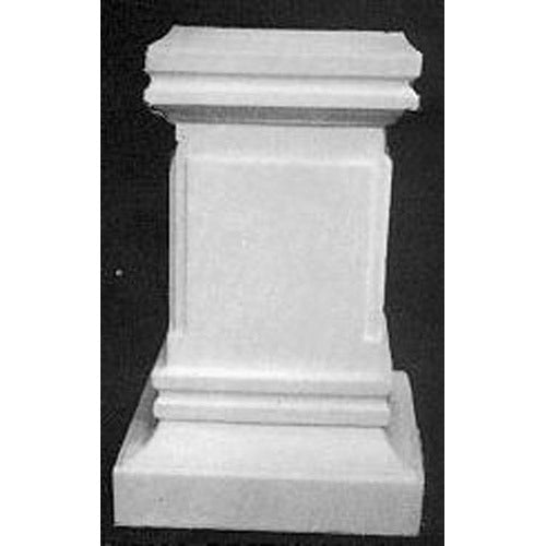 Rectangular Pedestal Sm Statue (24-Inch)
