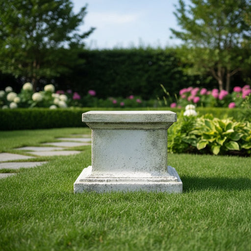 Reed Riser Outdoor Statue (12 - Inch) Side Angle