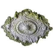 Regal Medallion Outdoor Plaque (32.0 - Inch) Side View