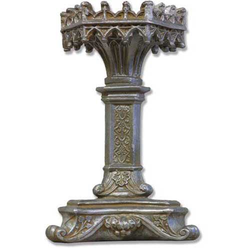 Religious Arc Candleholder Statue (16 - Inch) Other Angle