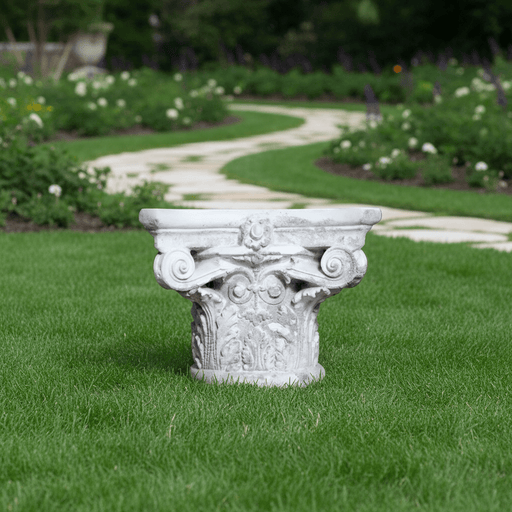 Renaissance Italian Outdoor Statue (12 - Inch) Side Angle