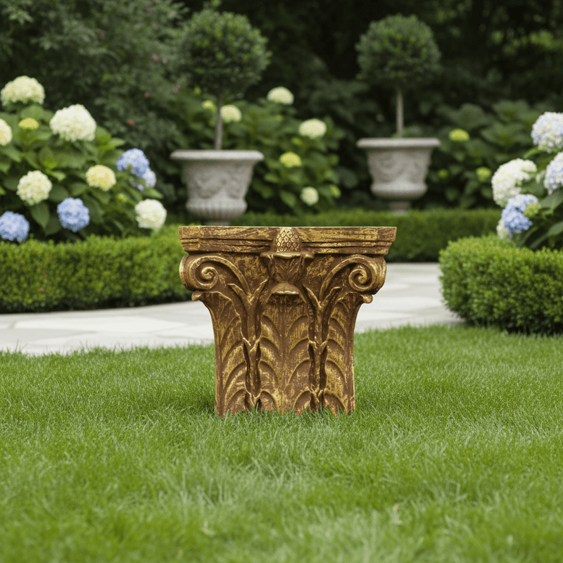 Reproduction Outdoor Statue (7 - Inch) Side Angle