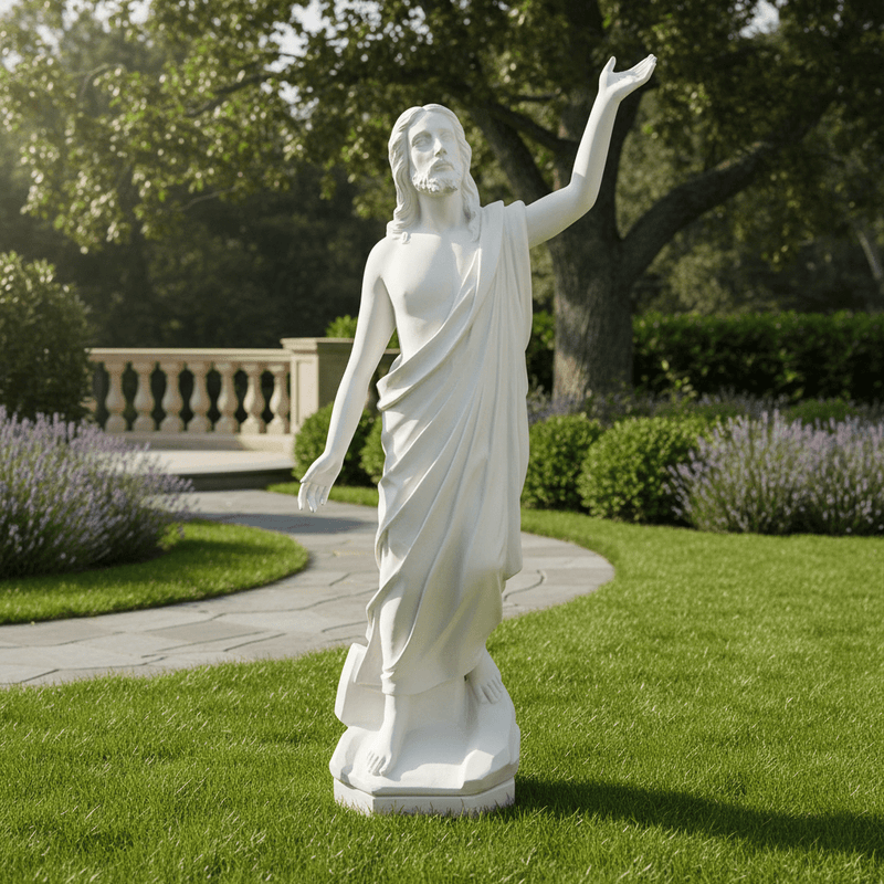 Resurrected Christ Religious Statue (60-Inch)
